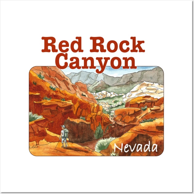 Red Rock Canyon, Nevada Wall Art by MMcBuck